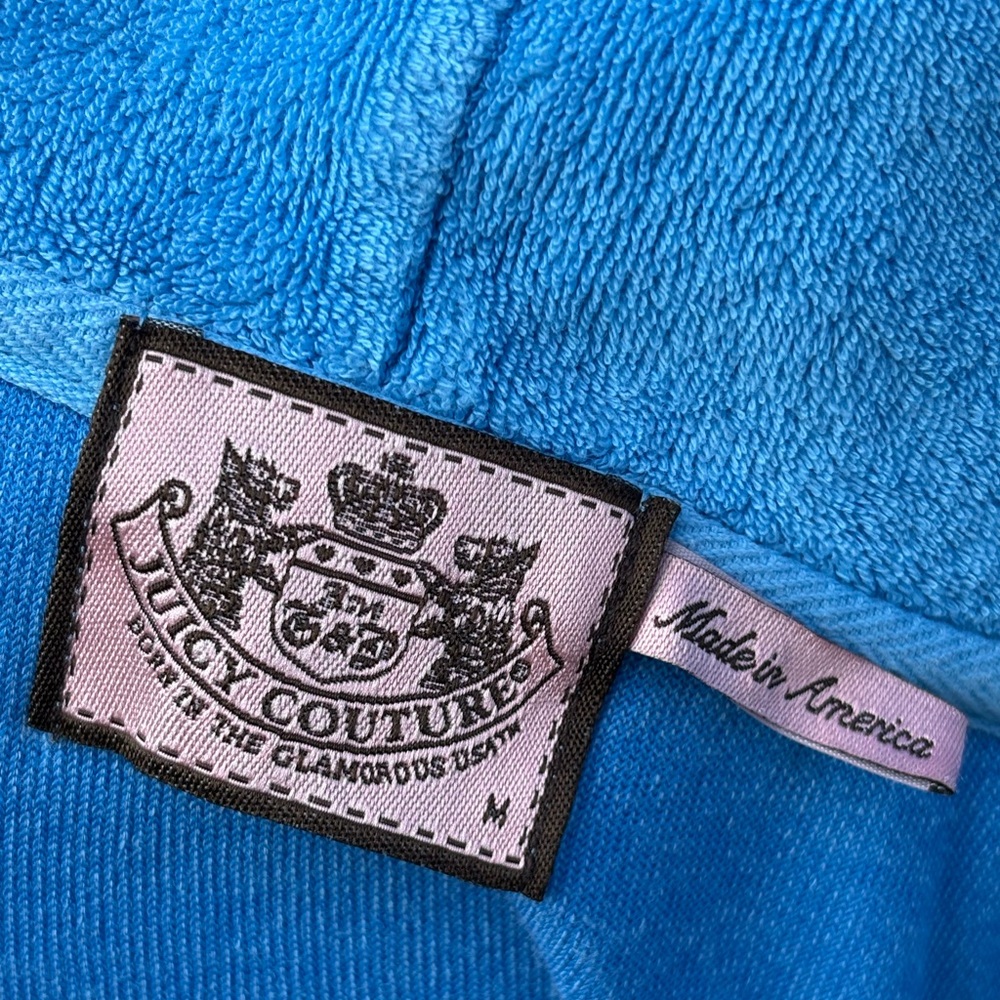 RARE VTG Juicy Couture Terrycloth Babydoll Swimsuit Cover Up in Size Medium - Picture 2 of 5